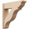 Ekena Millwork 7 1/2-in W x 26-in D x 26-in H Funston Trad Rough Cedar Woodgrain TimberThane Outlooker, Primed Tan OUTUR075X26X26FST04RCPR - alternate 1